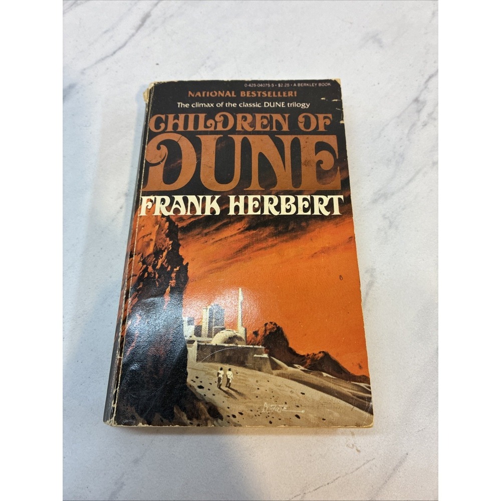 Children of‎ Dune. Frank Herbert . Berkeley Medallion 8th printing. Vintage